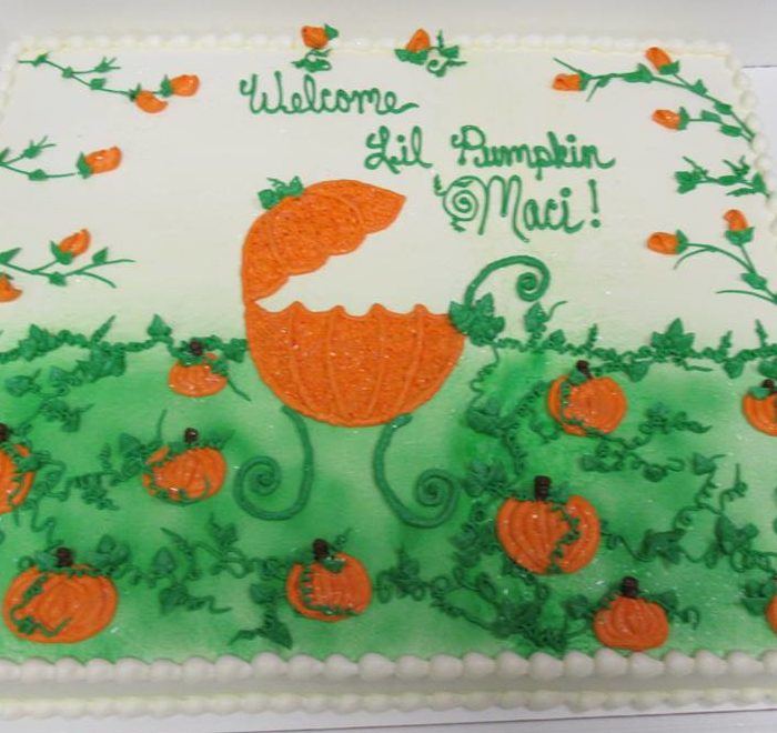 baby shower 11 pumpkins